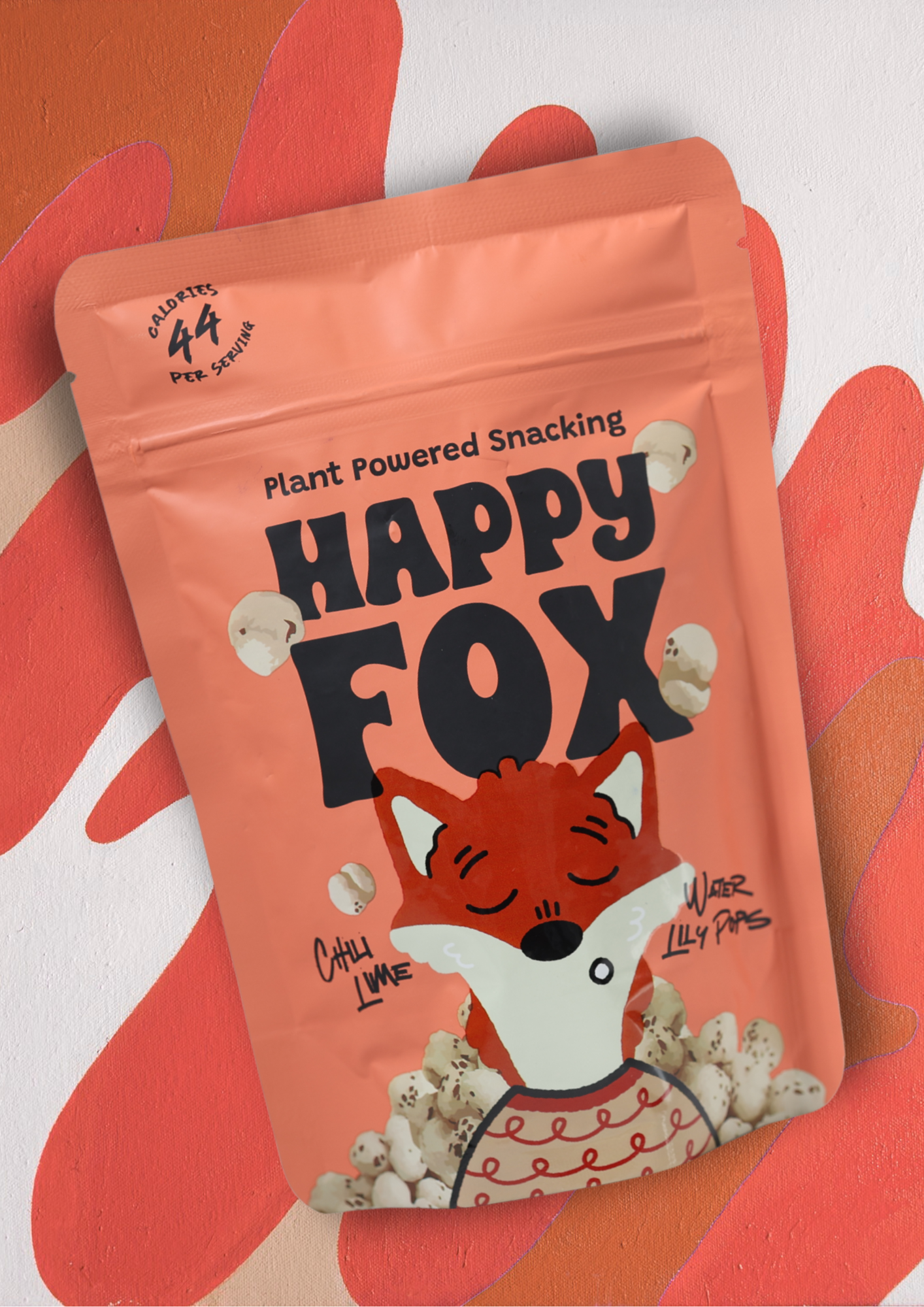 Happy Fox Chilli Lime water lily pops