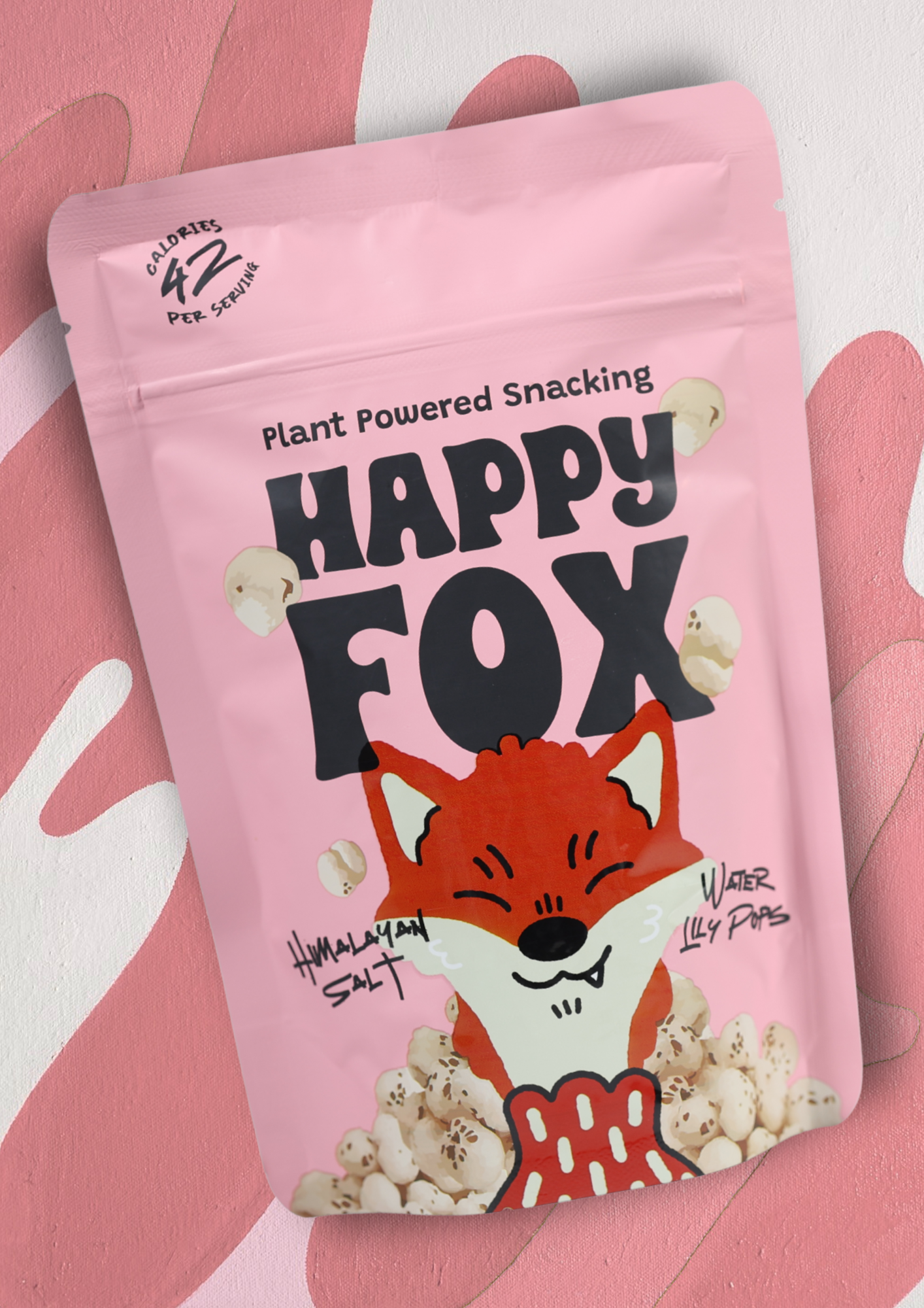 Happy Fox Himalayan Salt water lily pops